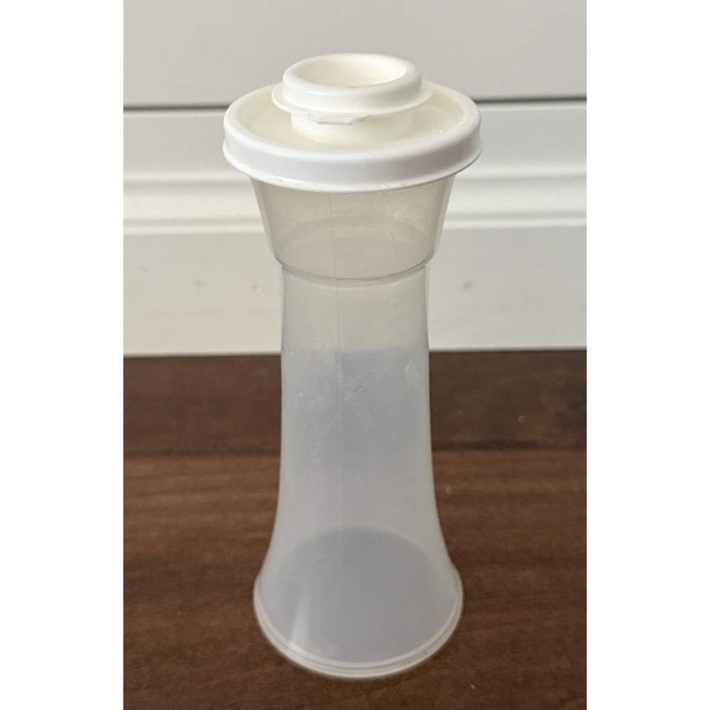 Vintage Tupperware Flip Top Hourglass Salt or Pepper Shaker 6" REPLACEMENT